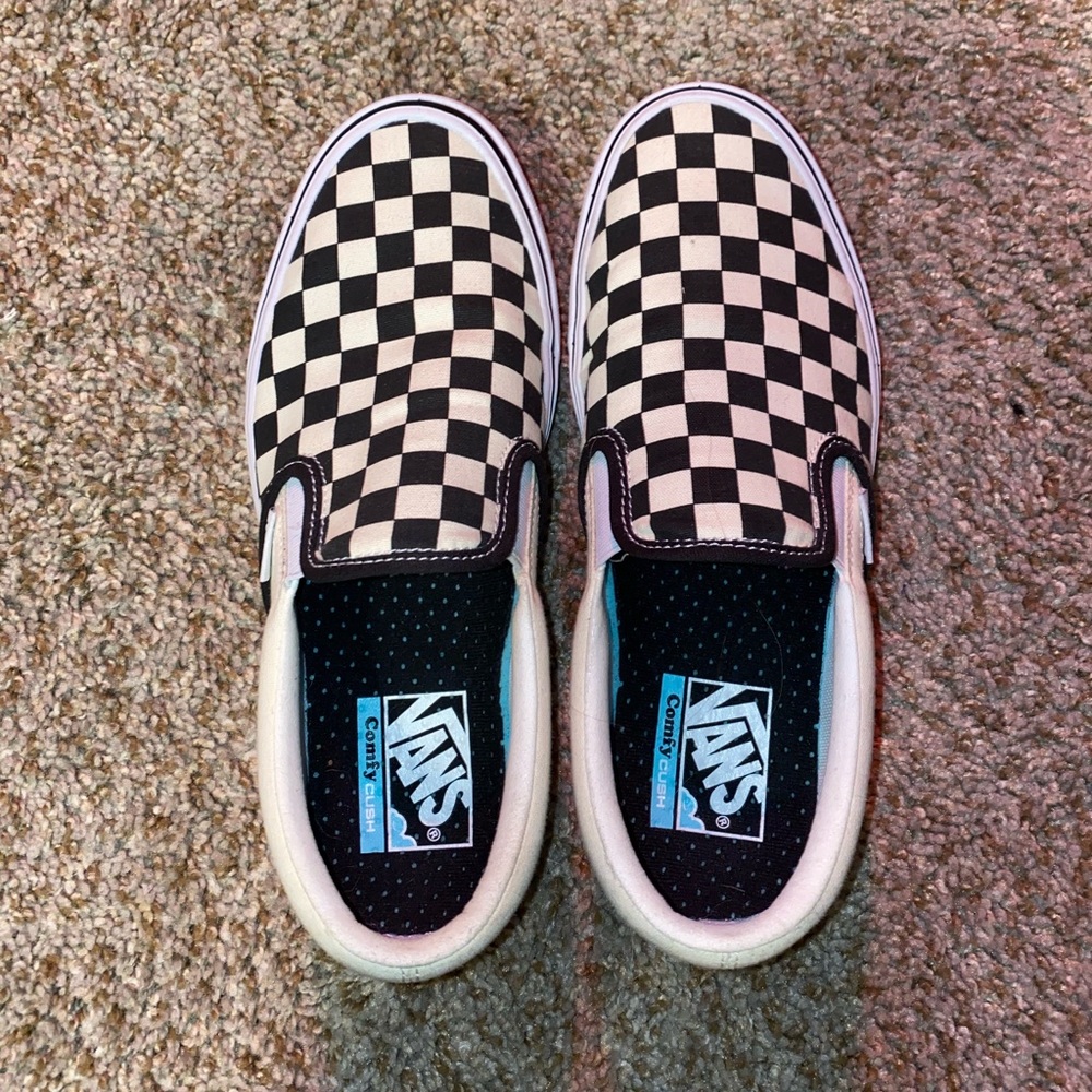 Vans Checkerboard Slip Ons
